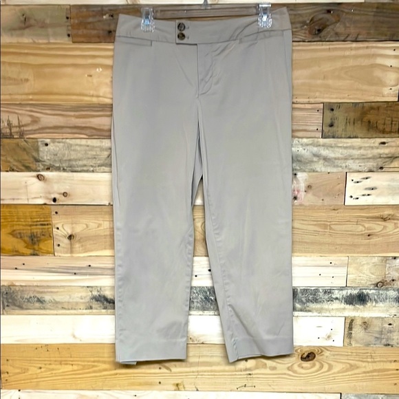 GAP size 6 Tan Chinos Curvy Classic Straight Leg Lightweight Pants with Pockets - Picture 1 of 12